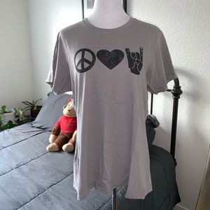 Peace, Love & Rock and Roll T-Shirt